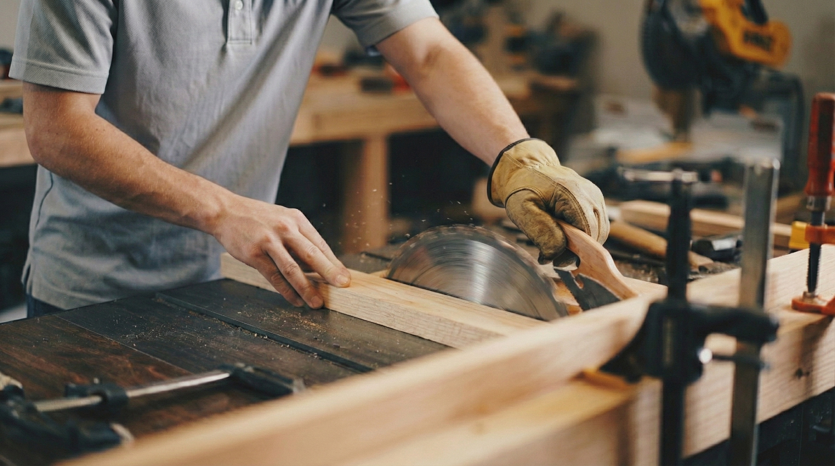 Houtbewerking achtergrond